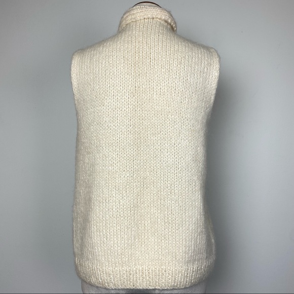 Vintage Handknit Sweater Vest - Picture 5 of 8